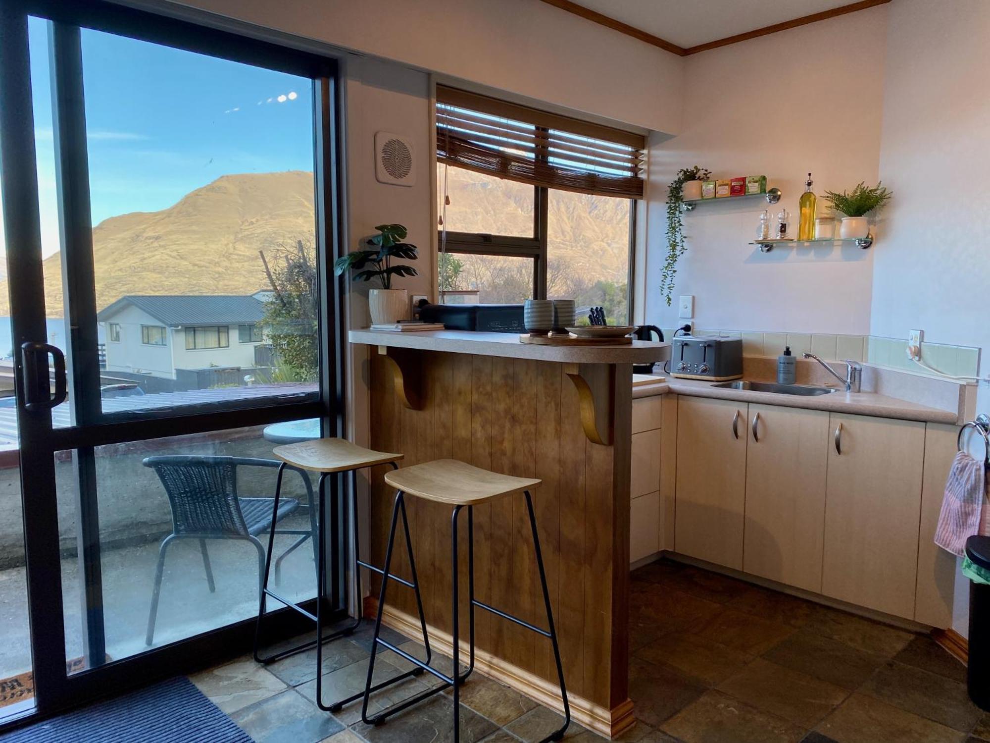 Comfortable Mountain View Studio Queenstown Exteriör bild